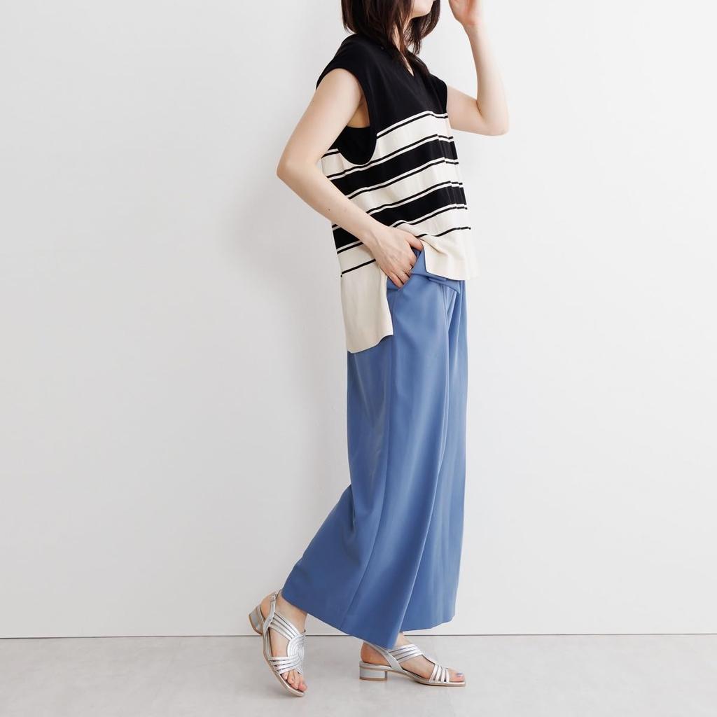 HIMIKO/Himiko/Cross Mesh Low Heel Sandals/651202 Silver 240