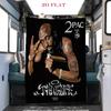 Urban Art Hip-Hop Legacy Blanket Suitable for All Seasons Camping Trip Office Rest Blanket Air Conditioning Blanket Nap Blanket