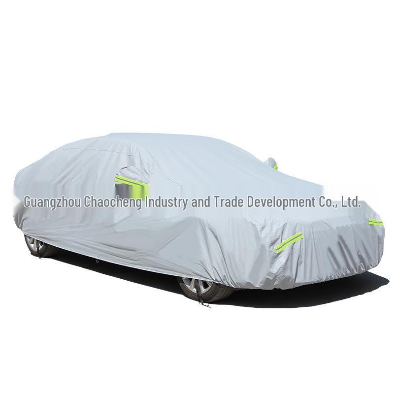 190T Thickened Car Umbrella: Rain, Snow, Dust, and Sun Protection Cover