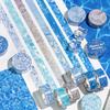 2М/Рулон Водяний візерунок ПЕТ-стрічка Декоративні клейкі стрічки для малювання Наклейки Матеріали для скрапбукінгу Щоденник Естетичні канцтовари