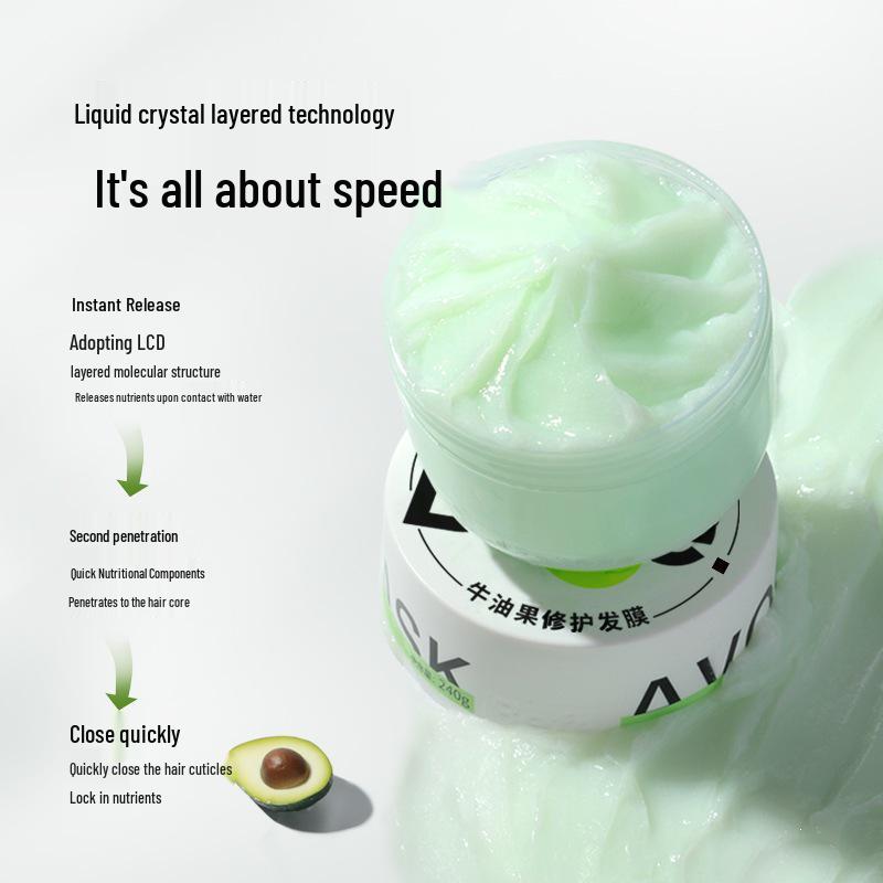 Befe Avocado Repair Hair Mask for Smoothness: Nourishes Dry, Frizzy, Damaged, Permed, Dyed Hair.