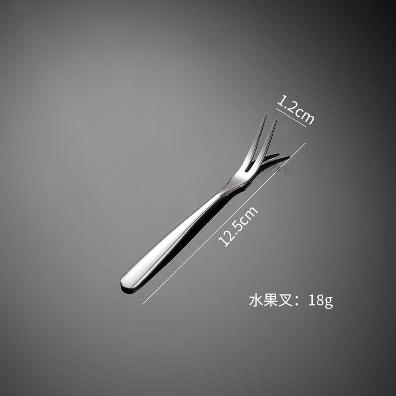Thickened elegant 304 stainless steel tableware, knife, fork, spoon, steak set series, western coffee dessert spoon