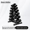 Dawn Walker Hex Dumbbell Set & A-Type Rack