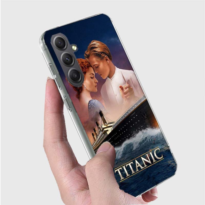 T-Titanics Movie Phone Case for Samsung A16 A26 A36 A56 A17 A37 A57 A07 A06 A02S A03 A04S A05S Galaxy Note 20 10 A50S A71 A51 A3