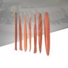 7-piece Pottery Tools Carving Crafts Wooden Clay Sculpture Knives Pottery Sharpening Modeling Pottery Clay Ceramic Tools