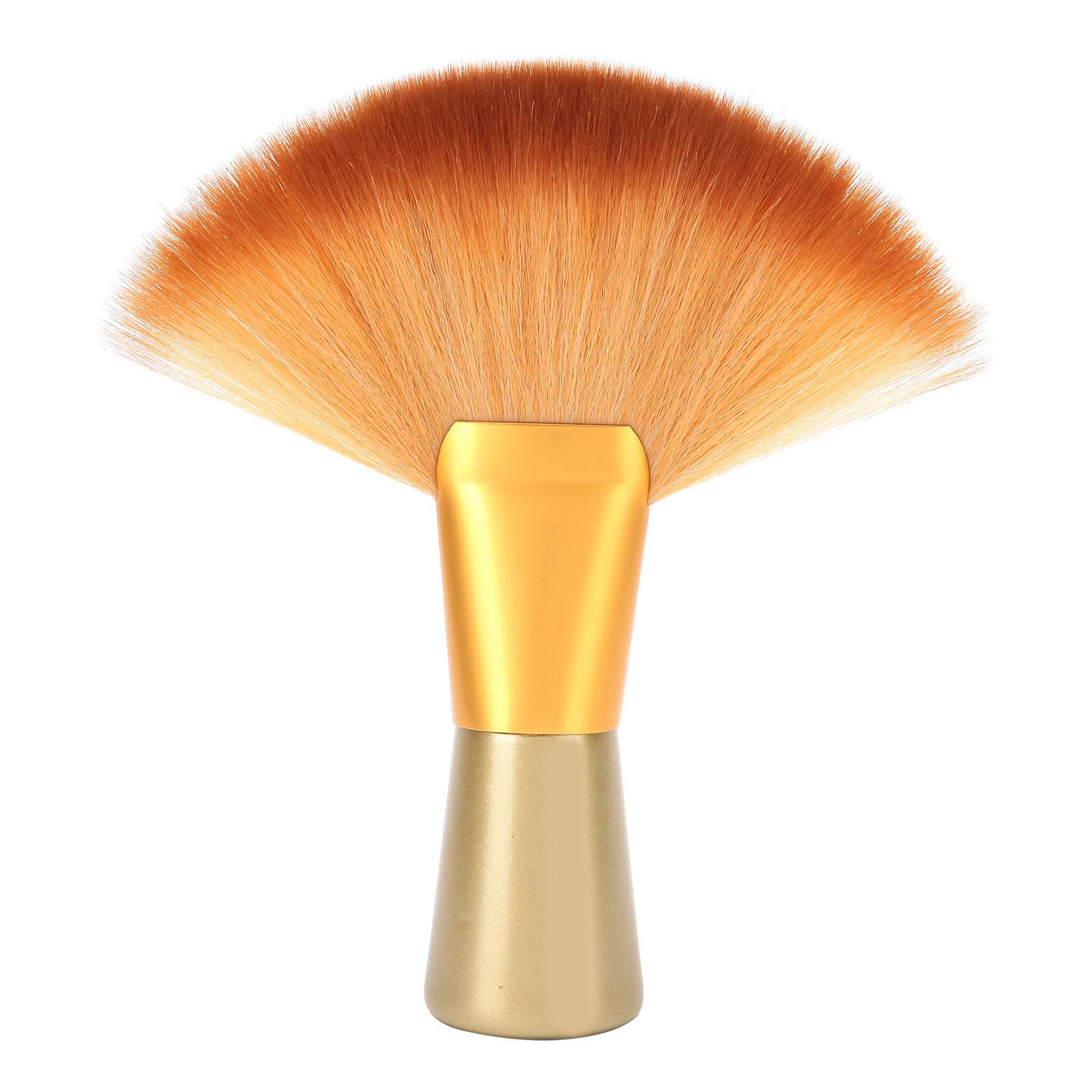 

Broken Hair Sweep Brush Neck Face Duster Professional Salon Barber Hairdressing Brush
