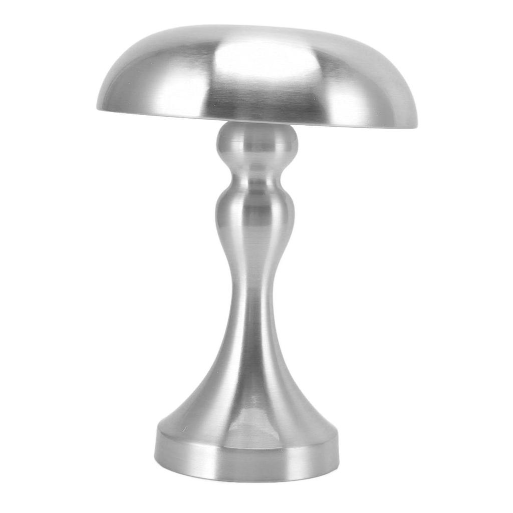 Table Lamp Rechargeable Mushroom Shape 3 Speed Color Temperature Touch Stepless Dimming Night Light