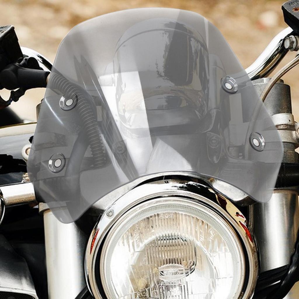 Motorcycle Windscreen Fairing Windshield Streamlined Aerodynamic Console Extension For Adventure Biking Highway Commuting Rain