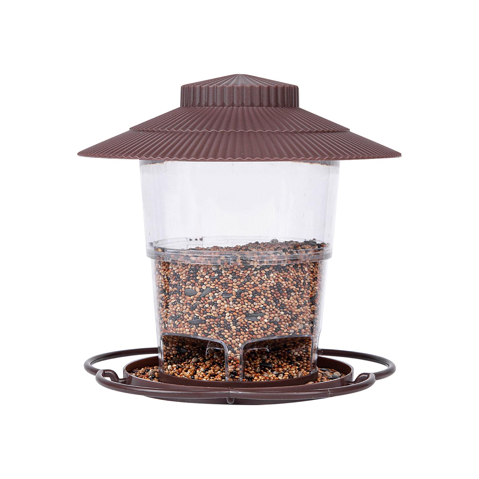 

Автоматическая кормушка для птиц, подвесная, для улицы One Size кофейный