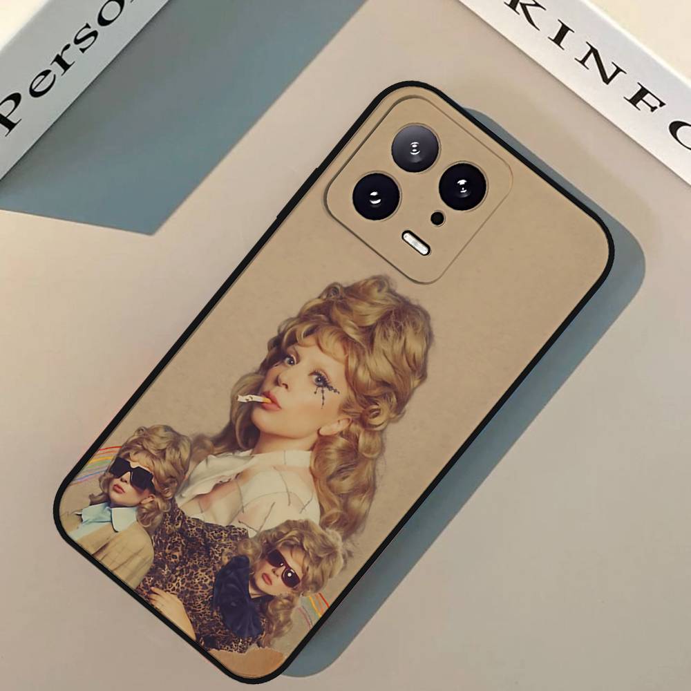 Singer A-Lady Gaga-S Phone Case For Xiaomi 11 12 Redmi Note 11 5G 8T 9A 9 10T Note8Pro Note9 12SUltra Black Case