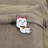 Cartoon Cat Spy Enamel Pin, Fun Anime Brooch, Lapel Badge, Creative Jewelry Gift