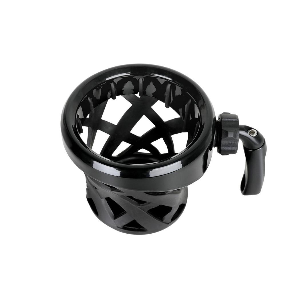 Motorcycle Handlebar Drink Cup Holder W/Mesh Basket Mount Universal