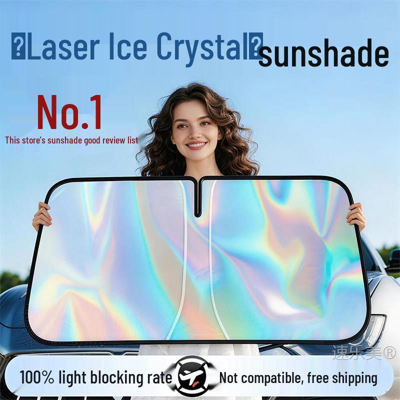 2026 Car Windshield Sunshade - New Model Sun Protection, Heat Insulation, Light-Blocking Umbrella Curtain Cover