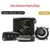 HIPPCRON PKE Car Keyless Entry Engine Start Car Alarm Remote Control Alarm System Push Button Remote Starter Stop Auto Universal
