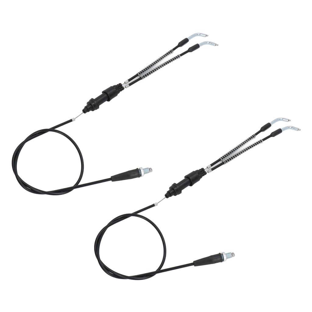 Throttle Cable Black 01 0813 Metal Pull Push Throttle Cable Replacement for Banshee 350 YFZ350 1987‑2006