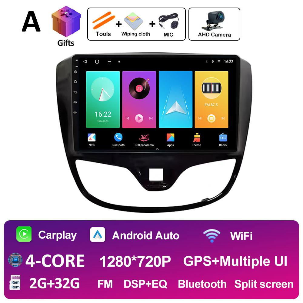 Intelligent System Wireless Carplay For Opel Karl Vinfast Fadil 2017 2018 2019 2020 DSP Stereo Android 14 Cooling fan Auto Tools