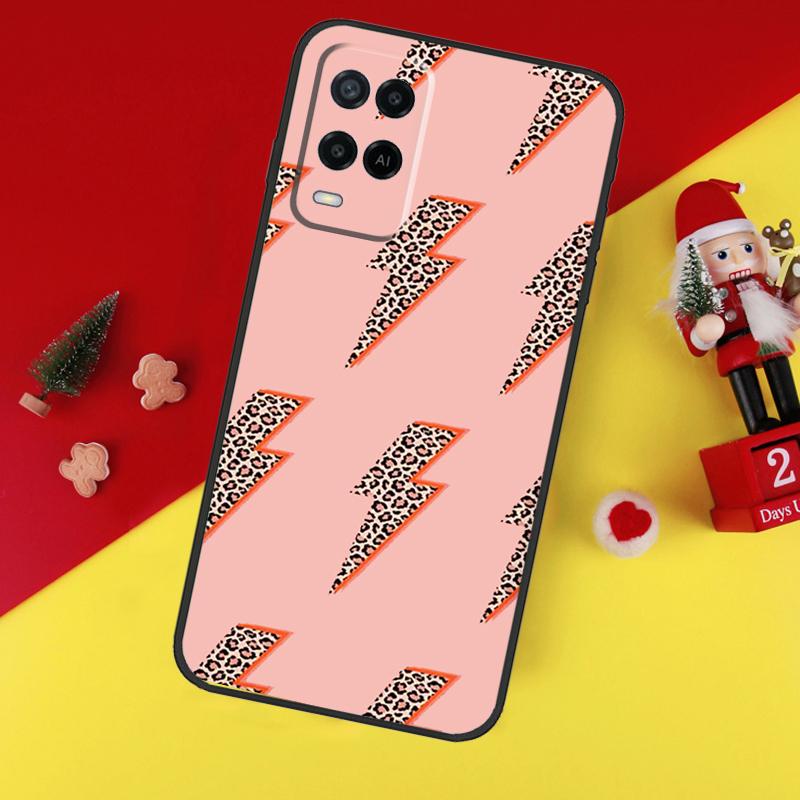 Boho Botanical Leaf Cow Cactus For OPPO A96 A76 A16 A52 A72 A92 A98 A78 A58 A5 A9 A15 A17 A77 A53S A57S A94 A74 A54 Case