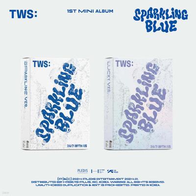 TWS (Tour) - 1st Mini Album 'Sparkling Blue' [1 Out of 2 Randomly Sent]
