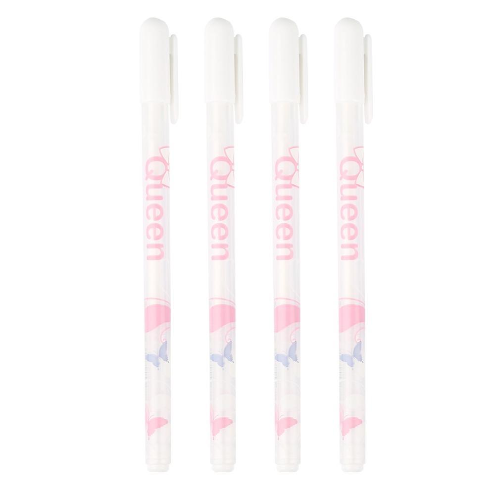 

4PCS 6.1 inch White Highlight Pen White Pigment Ink Single Pack Sales Art Highlighting Pen Precise Nib Fine Liner Marker
