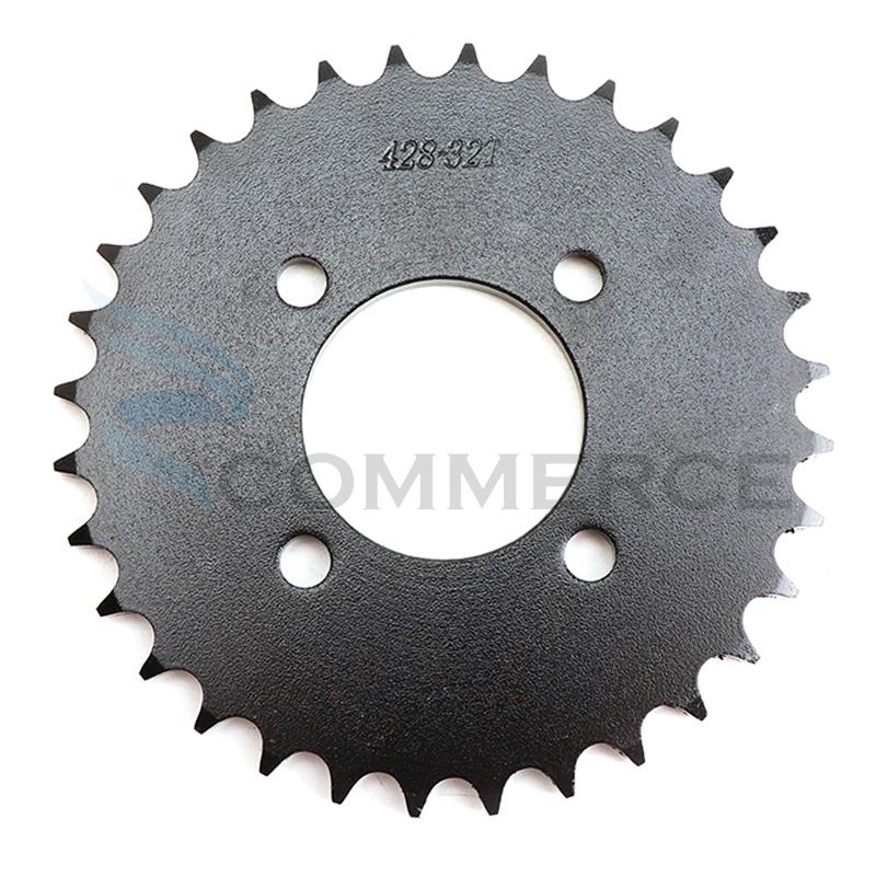 Motorcycle 428 chain 31T/32T Tooth 48MM-68MM Rear sprocket gear for 110cc 125cc 140cc Pit Dirt Bike ATV Go Kart  Buggy Quad