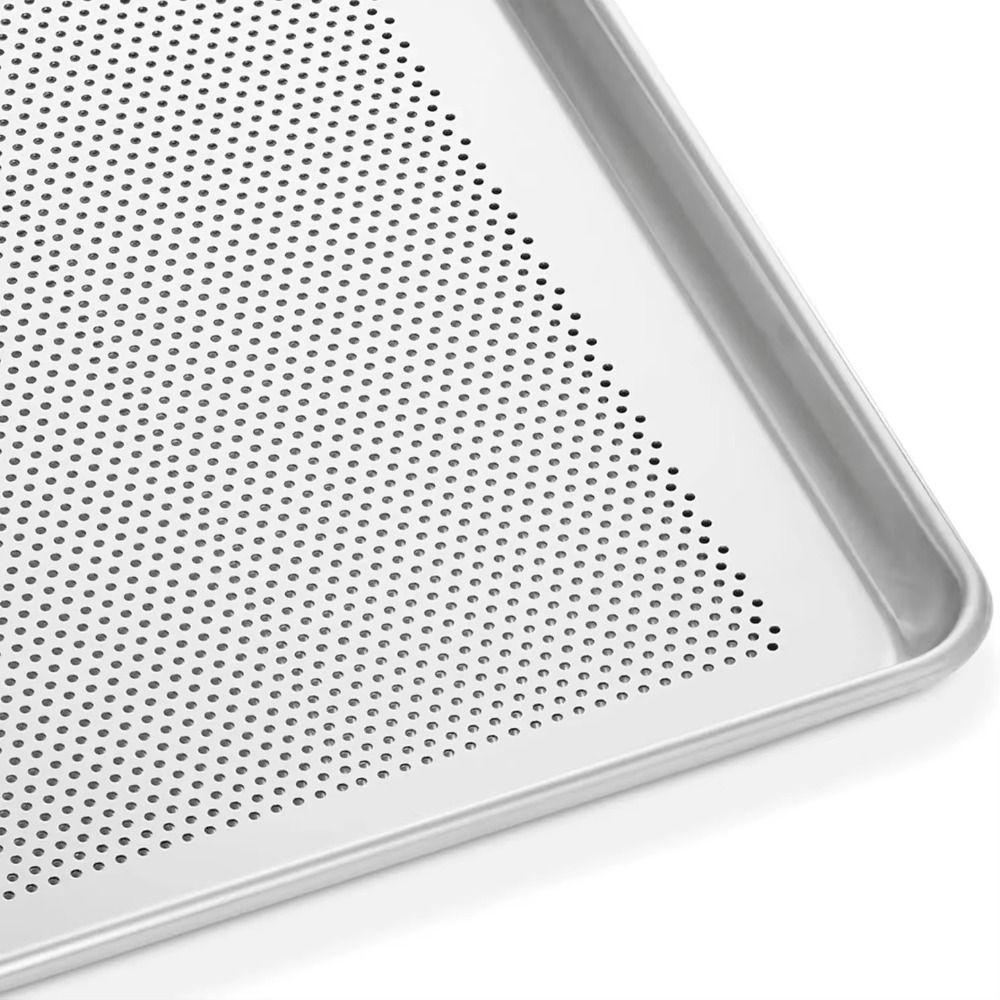 Rectangular Aluminum Zinc Zinc Alloy Baking Plate Rustproof Kitchen Baking Sheets  Restaurant