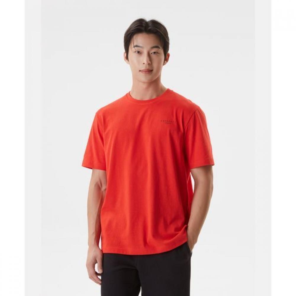 

Футболка DescenTe Essential Smallwearding из хлопка с коротким рукавом, красная RED0RED/100