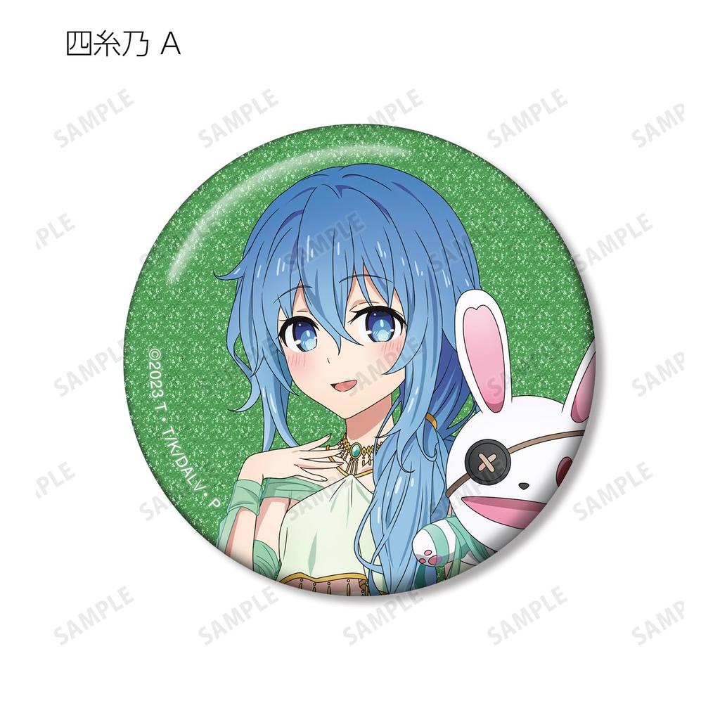 Date A Live V" Anime Original Illustration Dancer Ver. Trading Glitter Can Badge Box of 12