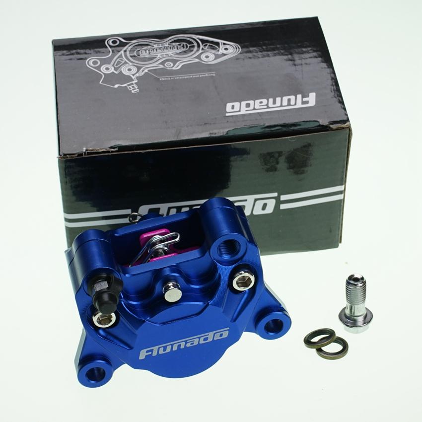 Brzdový třmen pro elektrokolo jedna sada Píst 84 mm Montáž Přední Zadní kolo Držák pro 180 200 220mm Brzdový kotouč pro Honda Yamaha Kawasaki