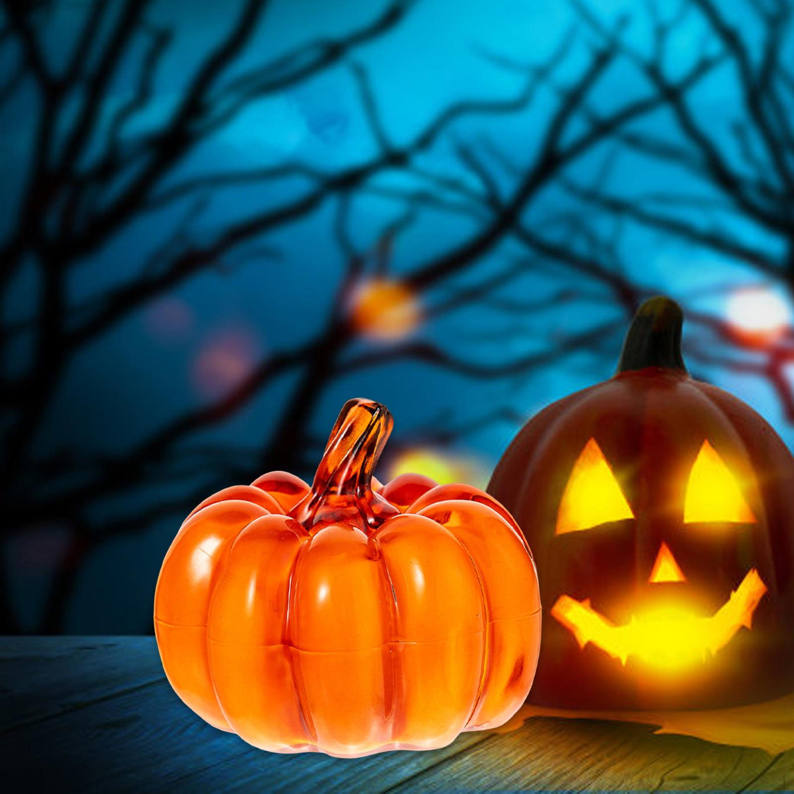 

Halloween Pumpkin Light ,Decorative Figurine, Table Centerpiece, Lamp Decor for жёлтый