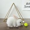 Festive Rabbit Squeeze Toys  Playsets, Adorable Desktop Decor, Relaxing Stress Relief for Holiday Gift Presents  Party Favors
