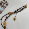 Mobile Phone Lanyard With Leopard Print Pvc Strap For Universal Use