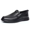 Fashion Handmade Leather Men Shoes High Quality Soft Bottom Comfortable Driving Shoes Non-Slip Leisure Business Men Loafers Shoes