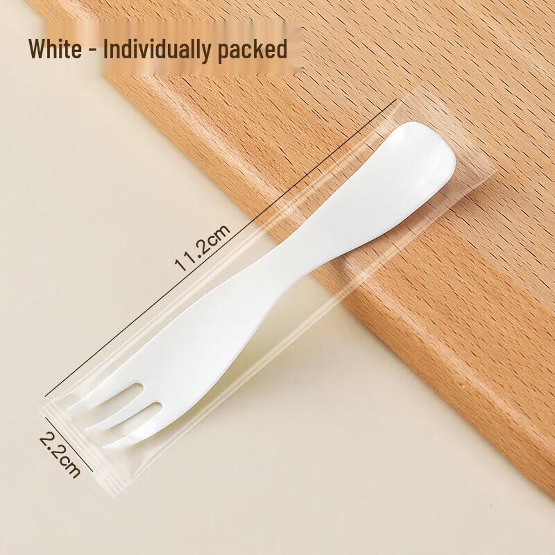 Qiwei Disposable Thickened Plastic Dessert Forks