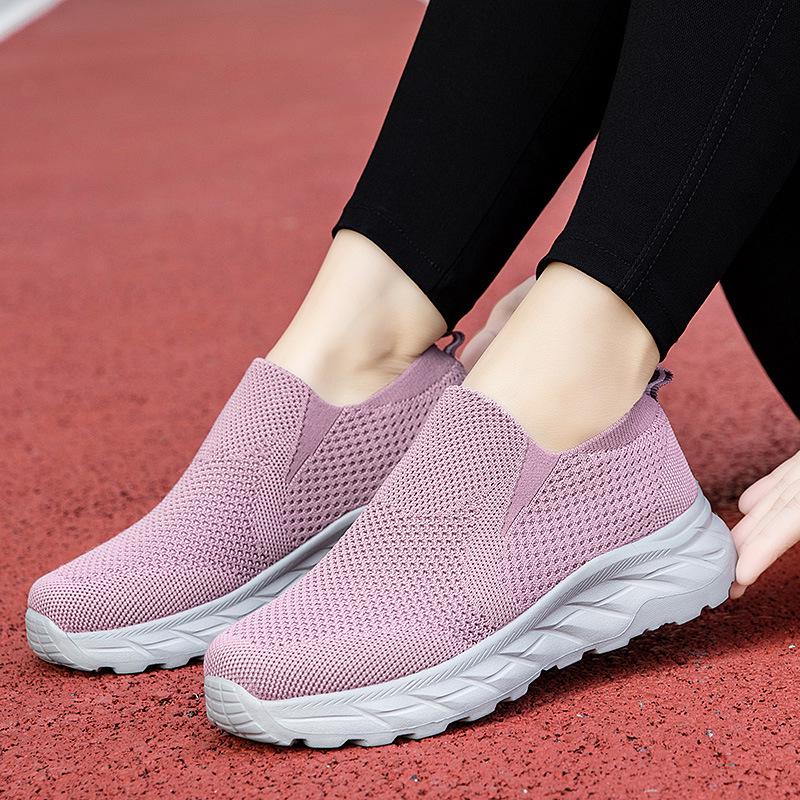 Women's Lightweight Non-Slip Walking Shoes - Breathable, Comfortable, Sport Casual for Seniors