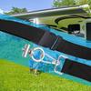 RV Tent Windproof Fixed Set Windproof Tent Line + Tent  Fixing Clips For Outdoor Camping Tents Sun Shades RV Awnings And Hiking
