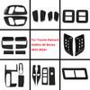 For Toyota Alphard Vellfire 40 Series 2024+ ABS Light Switch Vent Frame Seat Gear Outlet Switch Bowl Lamp Accessories