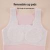 Developmental Girls' Thermal Vest with Chest Pads and Pockets for Junior High School Students