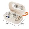 Ultrasonic Contact Lens Cleaner Rechargeable Portable Travel Contact Lens Case Kit for Gym Sports Running Fitness Outdoor Travel