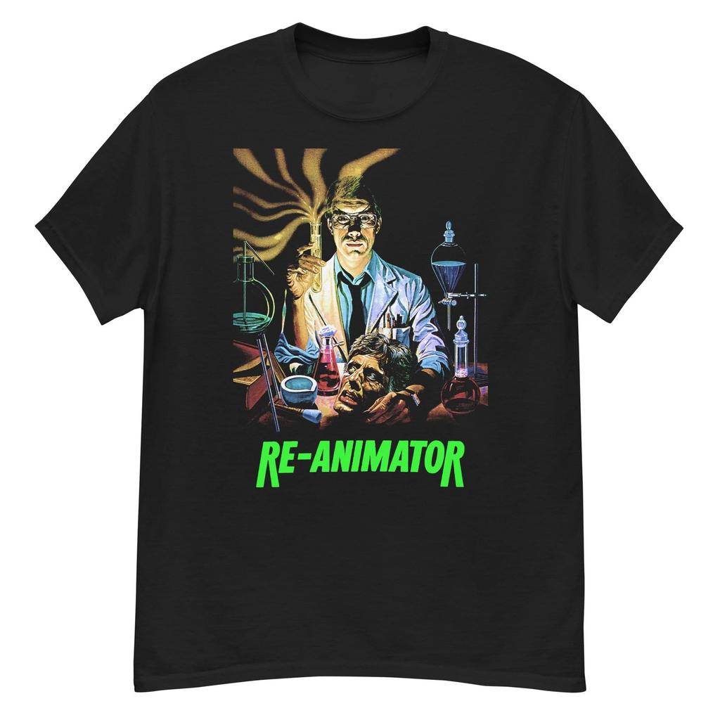 Re-Animator cult Lovecraft horror film fan art t-shirt