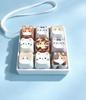PBT Keycaps Stress Relief Cat Keychain Lanyard Toy