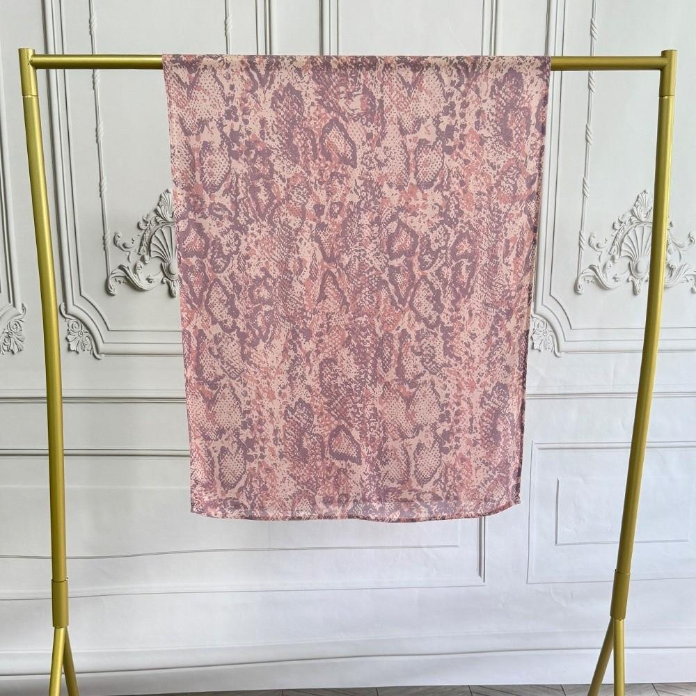 Animal Print Hijab Scarf Modal Islamic Turban Luxury Wraps Shawl  Female