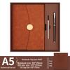 High-Grade Three-Fold Diary Notebook Gift Set with Custom Logo Printing