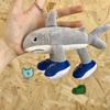 Brainrot Plush Toy Keychain Cute Tung Sahur Crocodile Shimpanzini Doll Bananini Gift for Kids