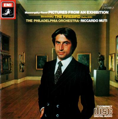 CD MODEST MUSSORGSKY - MAURICE RAVEL / - Pictures At An Exhibition / The Fir CDC7470992 Angel Records 1985 Japan Classical Used