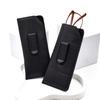 1Pc Soft Eyeglasses Pouch, Black Portable Glasses Bag with Clip, Can Attach To Backpack & Belt for Reading Glasses