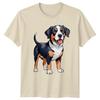 Greater Swiss Mountain Dog Art TShirt Dog Pet Birthday Gift For Him And Her