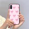 Cute Pink Bowknot Phone Case For Redmi Note 4 X 5 A 6 7 8 T 9 9S 10 11 11S 11Epro Poco M3 Pro