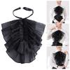 Fashion Jabot Spread Lapel Detachable Layered Flouncing Collar French Design For Dresses Blouses Effortless