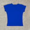 Summer new commuter solid color multi-color round neck simple slim-fitting printable T-shirt top women