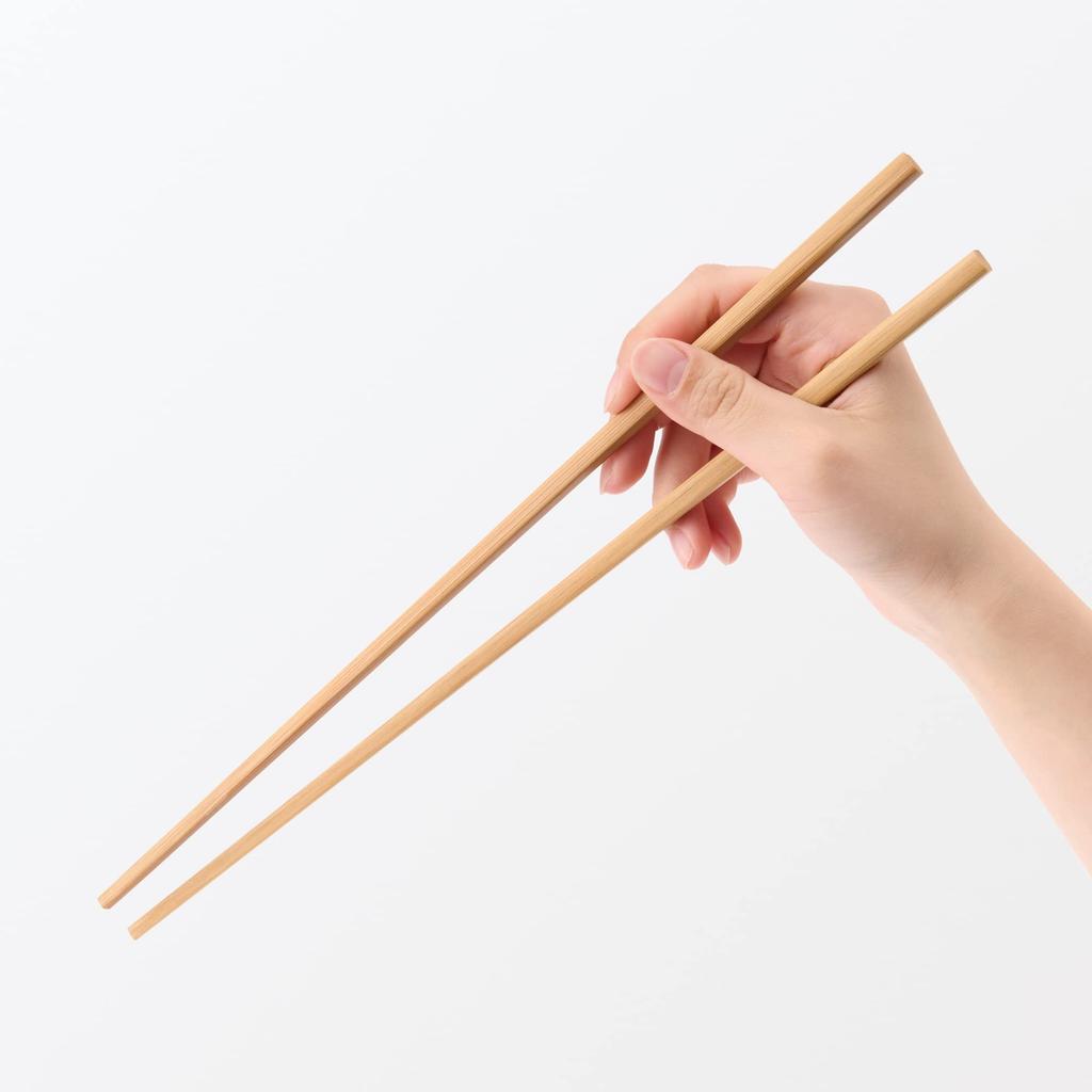 MUJI Bamboo 12057130 Chopsticks, Natural, 30cm,